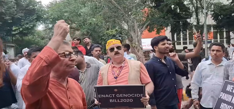 Where Are The Millions of Hindus To Support Kashmiri Hindus Protesting At The Jantar Cockroach Mantar ?