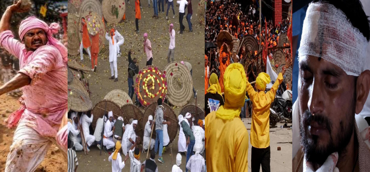 Video : Over 140 ‘Hindoos’ Get Injured During Stone Pelting Each Other At Festival