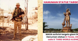 Video : Right Wing Hinduphobic Racists Target US Army Veteran After He Defends Hanuman Statue In Sugar Land Texas