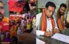 Video : BJP MP Hijacks Hindu Temple For Future Jizya Cash Handouts