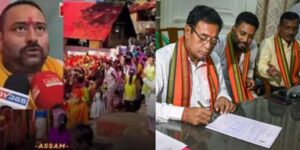 Video : BJP MP Hijacks Hindu Temple For Future Jizya Cash Handouts