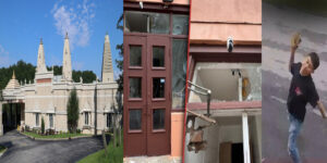 video : Bricks Thrown At Hindu Temple In Ohio Probably During Ahimsa Promotion